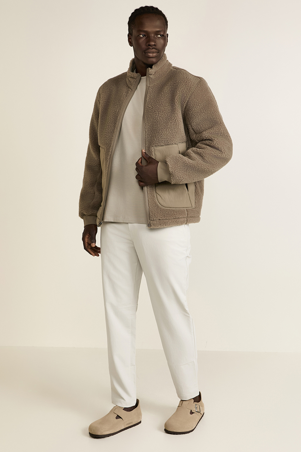 High Pile Fleece Full-Zip Jacket